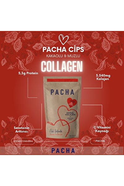 PACHA Doğal Kolajen Ve Protein Cipsi | Karışık Kutu | 14'lü Paket