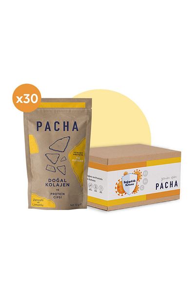 PACHA Natural Collagen and Protein Chips |   Immunity Box |   7 Pack