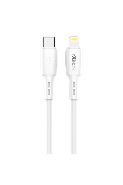 20W PD Type-C to Lightning Bakır Şarj Kablosu 2 Yıl Garantili Data Kablosu 1 Metre