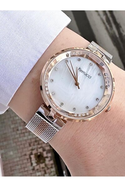 Ferrucci  Kadın Hasır Kordon Kol Saatİ