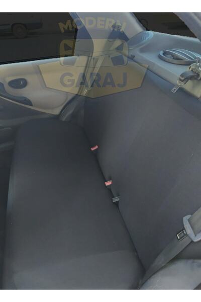 Modern Garaj Opel Astra, Corsa, Vectra Uyumlu Logolu Yastık, Kemer, Oto Koltuk Kılıf Seti