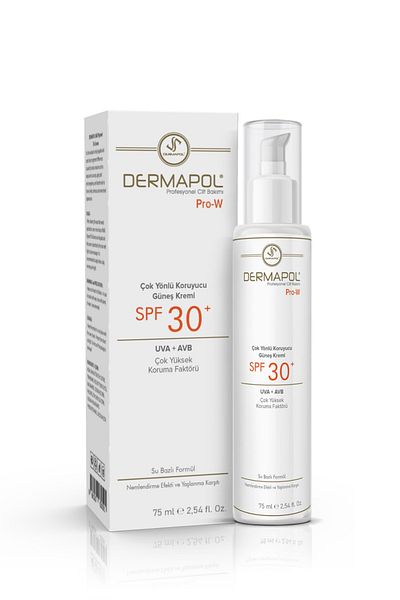 Dermapol Pro-w SPF 30 - 75 ml Versatile Protective Sun Cream