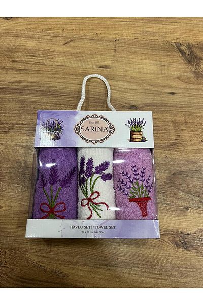 Sarina SARİNA 30X50 PACHET DE 3 PROSOP DE BUCĂTĂRIE LA CUTIE