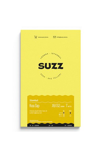 SUZZ سلك ربط قياسي بمقبض قصير