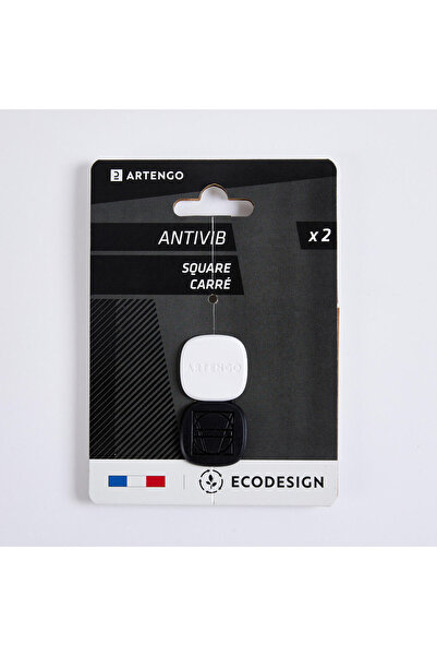 Decathlon Tenis Raketi Titreşim Önleyici - Siyah / Beyaz - Square