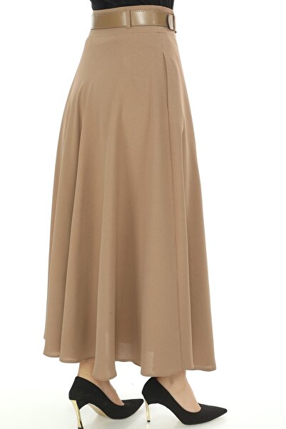 SORALLİNE Γυναικεία φούστα Flared 779 ETAMIN ΣΧΕΔΙΟ ΦΟΥΣΤΑ ΡΕΒΙΘΙ ΧΡΩΜΑ SPOTLIGHT