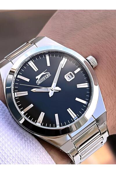 Slazenger ESL.09.2102.1.05 Slazenger Çelik Kordon İyon Kasa 50 Mt Suya Dayanı...