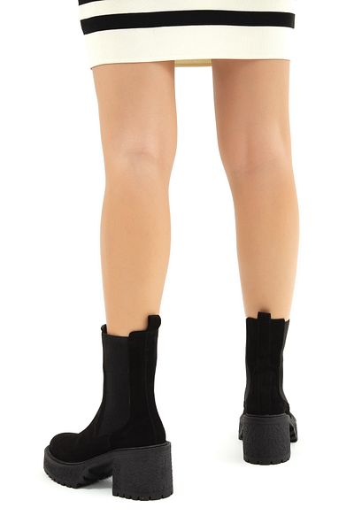 Tamer Tanca Women's Leather Casual Boots 934 9283 Bn Boots Sk22/23