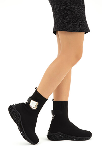 Tamer Tanca Kadın Triko Casual Bot 829 12 Bn Bot Sk22/23