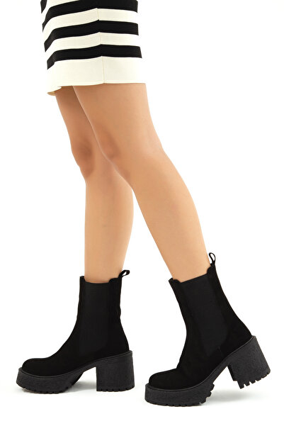 Tamer Tanca Kadın Deri Casual Bot 934 9283 Bn Bot Sk22/23