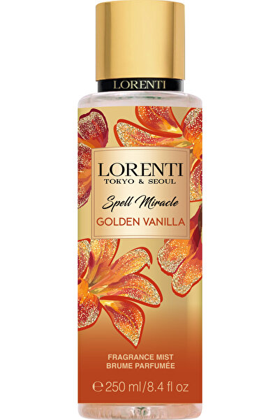 LORENTİ Golden Vanilla Body Mist 250 ml Vücut Spreyi