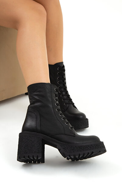 Tamer Tanca Kadın Deri Casual Bot 934 2478017 Bn Bot Sk22/23