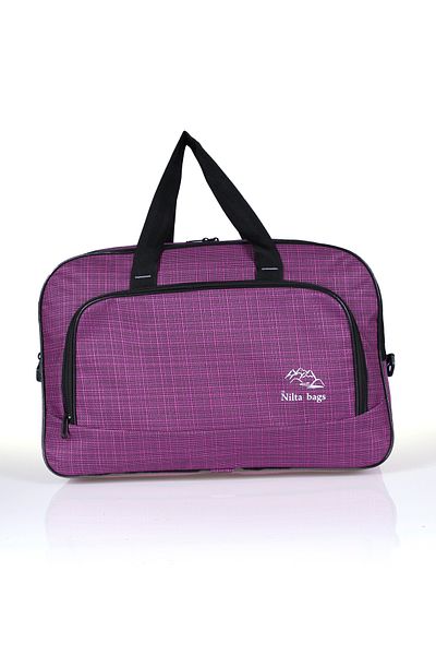 By Hakan Nil-01E Hand Luggage Suitcase Travel Holiday Bag PURPLE