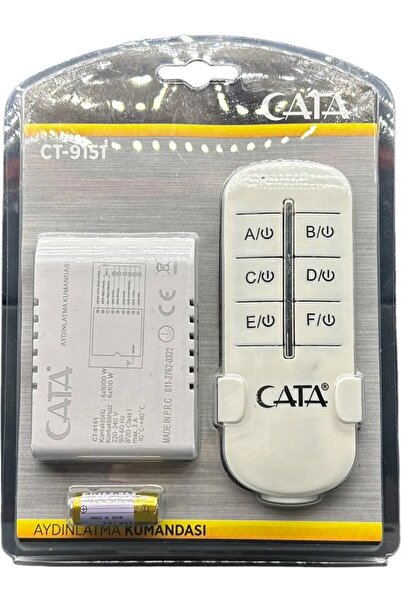 Cata VSN Cata Ct-9151 Aydınlatma Kumandası (6x1000w)