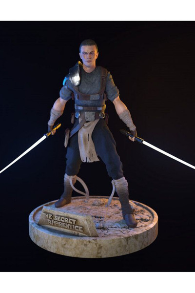 TuransoyCraft Star Wars Starkiller Figür Starwars Galen Marek Figür Büyük Boy...