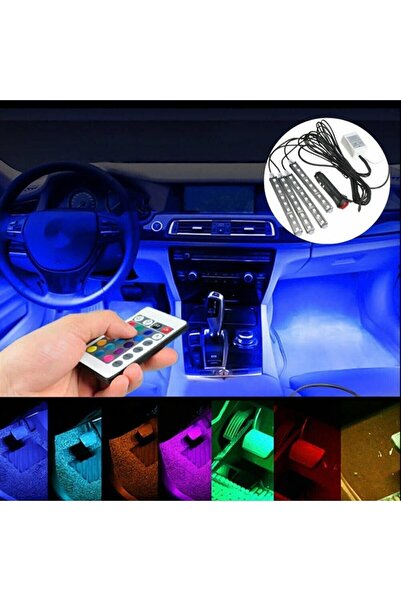 Genel Markalar Ford Transit Ayak Altı Led 12 Ledli Lamba Sese Duyarlı Led Ve ...