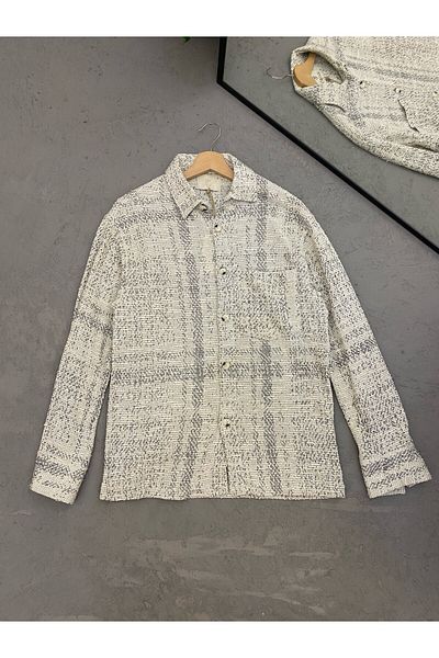 MFU collection Мъжка риза с етнически мотив Lumberjack Oversize