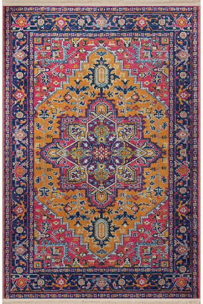 Rugs Modern Halı Çok Renkli Geleneksel Motif Etnik Desenli Kreatif Vintage De...
