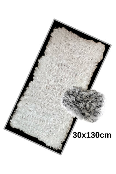 TUSBA MARKET رينو توروس برودواي توفاش دوغان هوك قطيفة محبوكة يدويًا - مع حامل...