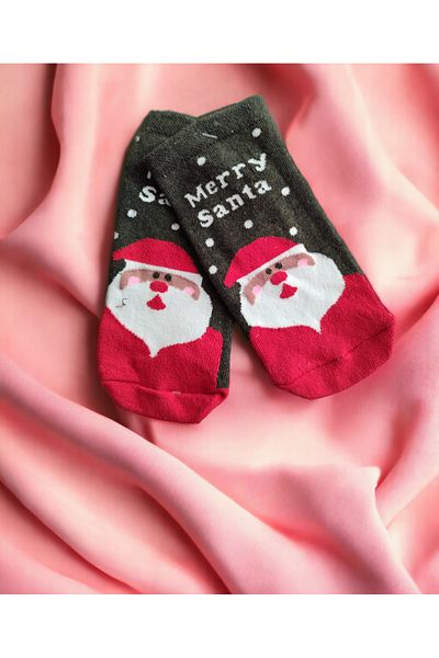 Nino Store Christmas Themed Merry Santa Santa Claus New Year Gift Socks