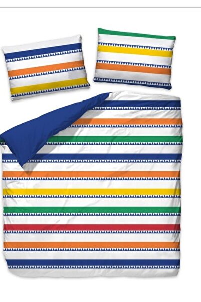 Solomungo مجموعة غطاء لحاف مزدوج من القطن بنسبة 100% من Colors King Size