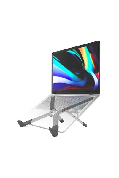 Asfal Suport pliabil pentru telefon, tabletă și laptop din aluminiu, compatibil cu 5 niveluri de reglare de 17 inchi