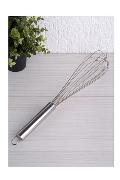 Holographic Whisk Pastry Cake Whisk 26cm Stainless Steel