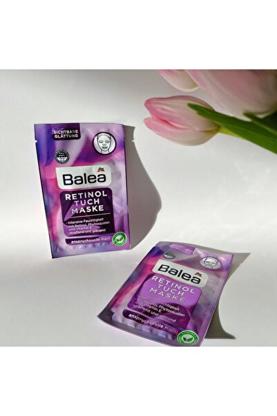 BALEA KIRIŞIKLIK KARŞITI RETİNOL KAĞIT MASKE ALMAN KALİTESİ