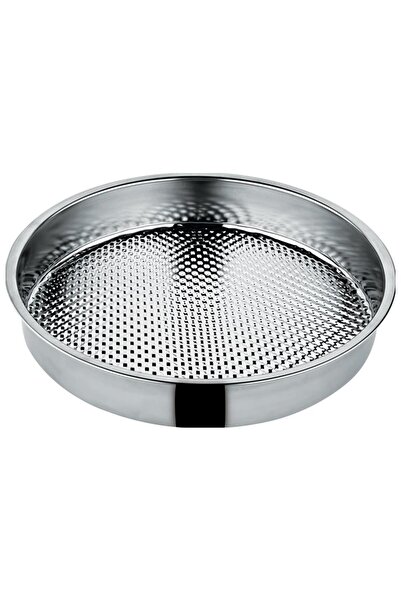 ALBETTO صينية كرات اللحم الخام من الفولاذ المقاوم للصدأ رقم 4 مقاس 46 سم