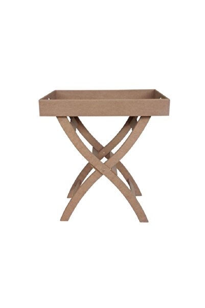 Altınyapı Hobi Market Simitci Ayaklı Tepsi Ham Mdf Boyasız