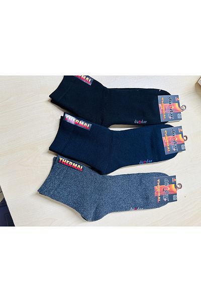 Dündar Men's plus thermal socks 3 pcs