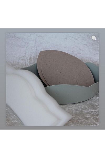 MASAL TUHAFİYE GONDOL and TOWEL BOX RAW PLASTIC EMPTY BOX 33X18X12 CM