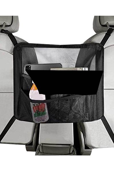RevuBaby Car Back Seat Protection Net Organizer & Seat Bag