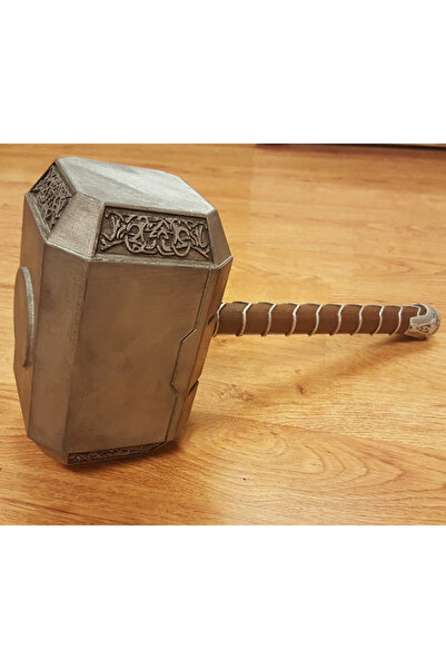 Dego Dego Thor'un Çekici Mjolnir Marvel Avangers (500 GR ÇEKİÇ DEV BOY 1:1) Thor Çekiç 3d Figür