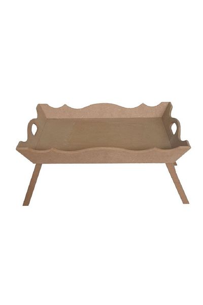 Altınyapı Hobi Market FIGURED OPENABLE FOOTED FIGURINE TABLE MDF