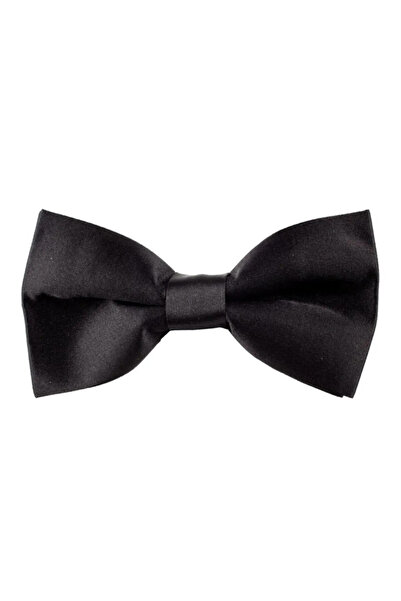 nacar çarşı Erkek Düz Siyah Papyon