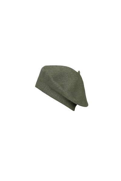 Fonem Women's Lady Baretta Painter Beret FO 2506 Khaki-96495