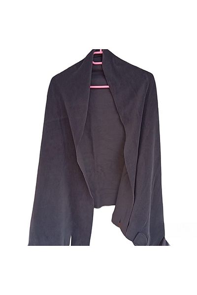 UgurToyss Dark Gray Winter Fleece Shoulder Shawl Soft Textured Thick Shoulder Shawl Scarf Cafe,Restaurant,Hotel Shawl 75X180 cm