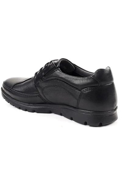 Forelli Pantofi casual pentru bărbați, speciali din piele naturală, recomandati de medic, potriviti pentru proeminența osoasă ortopedică
