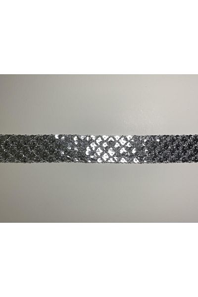 Nazarone Silver Colored Glitter Mortar 20 Mt 9081