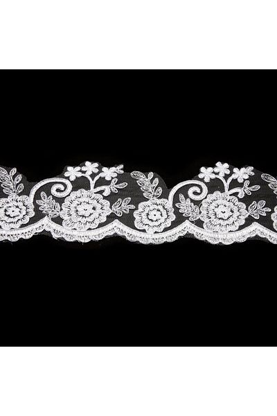 Nazarone French Lace D-1462 13,5m-white