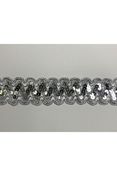 Nazarone Silver Colored Glitter Mortar 20 Mt A8-101(3033)