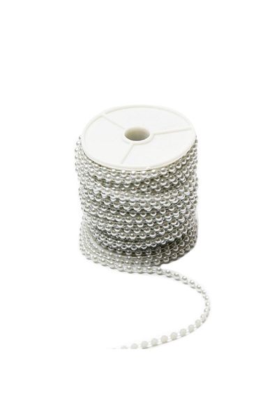 Nazarone Half Pearl String Reel 23mt-aa079-grey