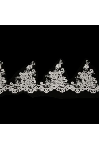 Nazarone French Lace Zk276 13.5m-white