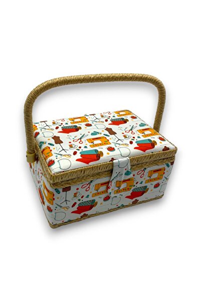 Nazarone DİKİŞ KUTUSU DESENLİ NO:13400