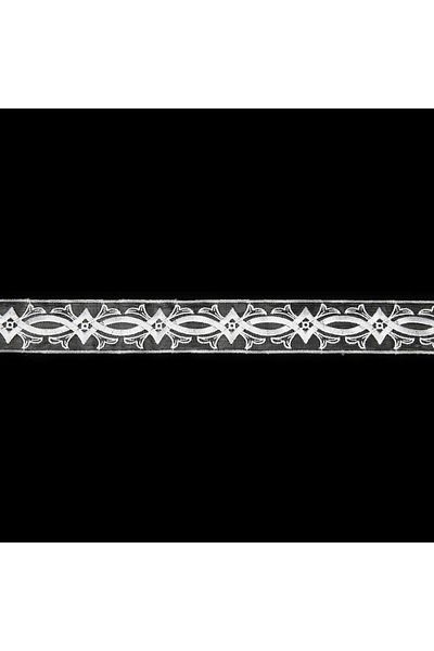 Nazarone Organza Guipure 8072 9mt-κρέμα