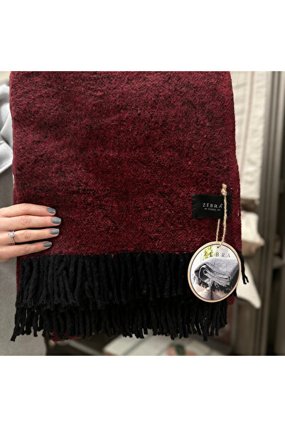 ZEBRACASA Merlot 200x220cm Çift Kişilik Battaniye