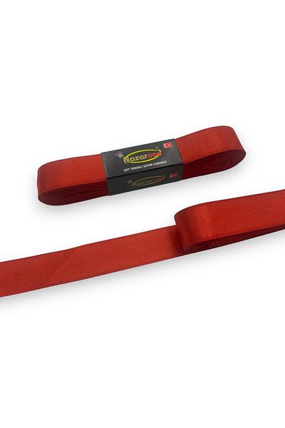 Nazarone Satin Ribbon 2cm-10mt-red(1102)