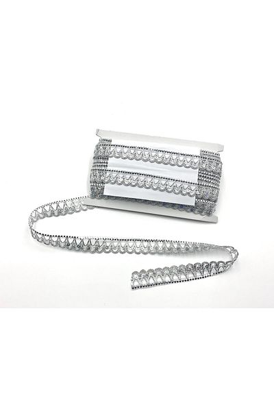 Nazarone Silver Colored Glitter Mortar 20 Mt 4881