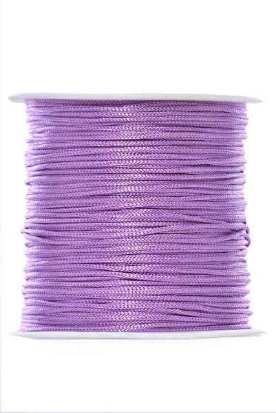 MASAL TUHAFİYE PARAŞUT MAKROME BİLEKLİK ÖRGÜ İPİ 0.8 MM 100 METRE LİLA